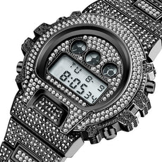 Digital Diamond Quartz Wristwatches - Puritific