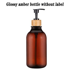 Dish Soap Bottle with Bamboo Pump - Puritific