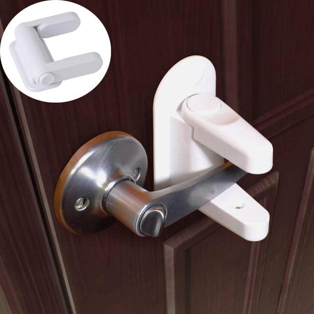 Door Lever Safety Lock - Puritific