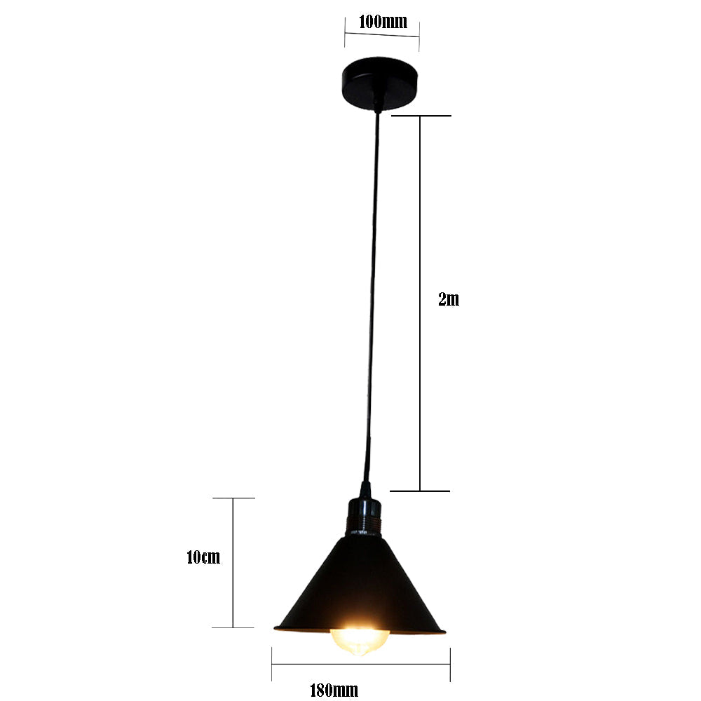 Cone Vintage Ceiling Pendant Lamp Shade~3206-3