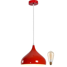 Red Retro Bedroom and Kitchen Pendant Light Shades~1435-5