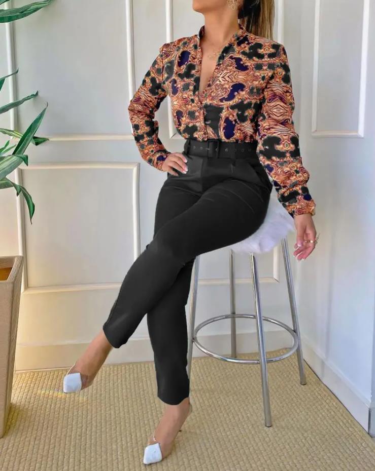 Elegant Office Wear Two Piece Sets - Puritific