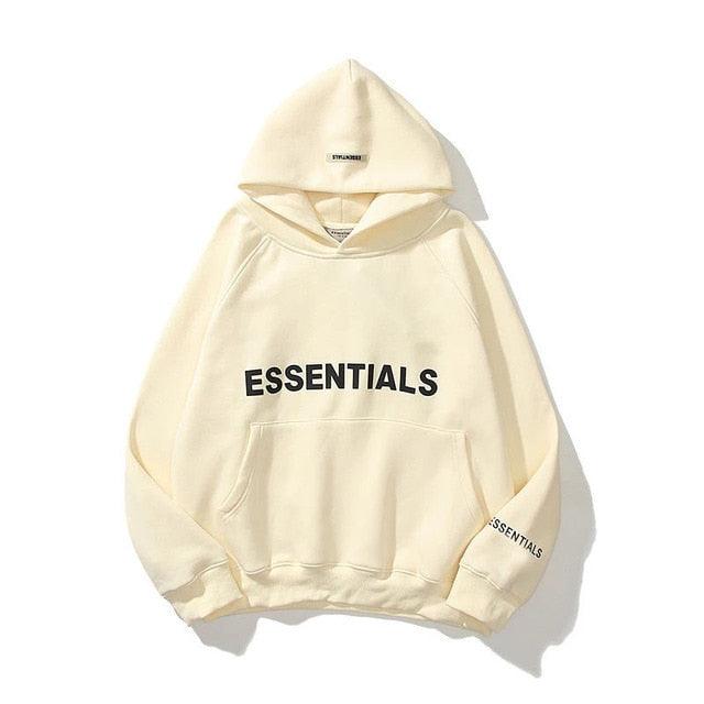 Essentials Sweatshirt Reflective Letter Printed - Puritific