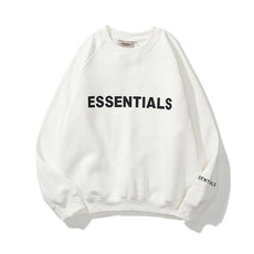 Essentials Sweatshirt Reflective Letter Printed - Puritific