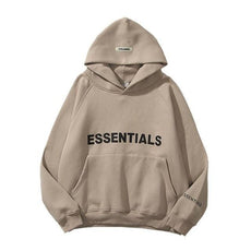 Essentials Sweatshirt Reflective Letter Printed - Puritific