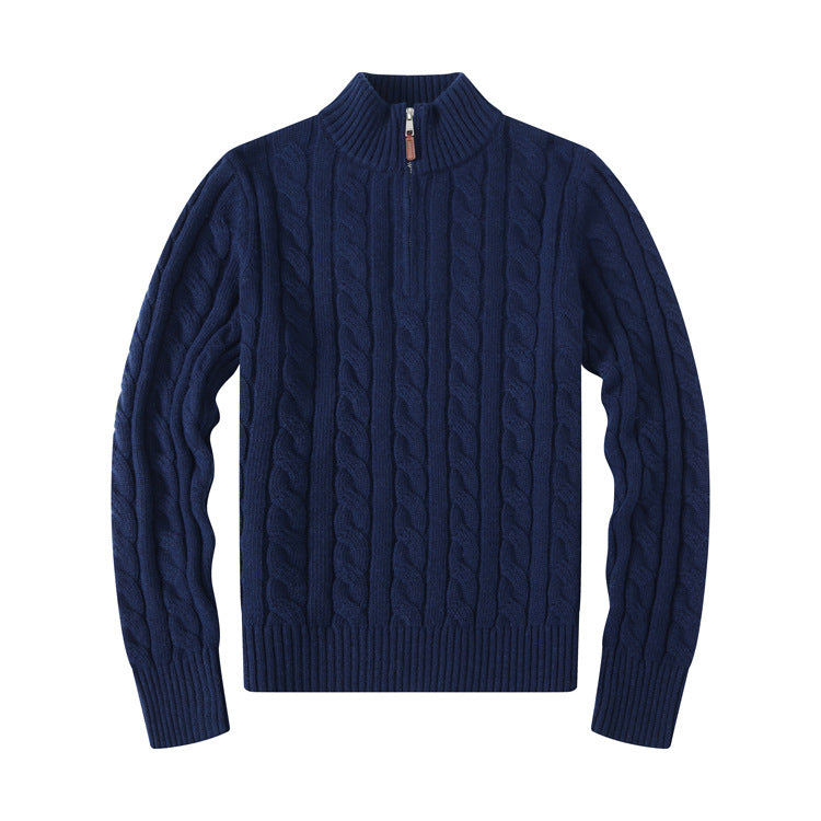 Men's Wool Casual Sweater - Puritific