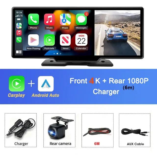 Auto DVR Carplay Android Dashcam - Puritific