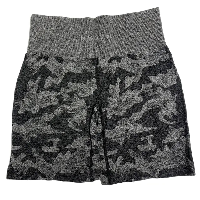 Camo Seamless Shorts - Puritific