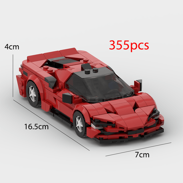 Ferrari 812 GTS V12 Racing Sports Car Toy - Puritific