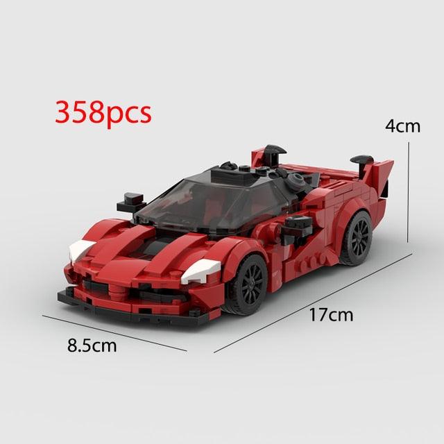 Ferrari Roma Racing Car Brick Toys - Puritific