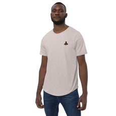 Coffee Clover Men's Curved Hem T-Shirt-8