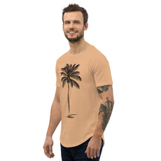 Coco Palm Men's Curved Hem T-Shirt-6