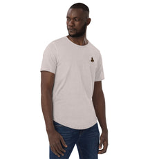 Coffee Clover Men's Curved Hem T-Shirt-9