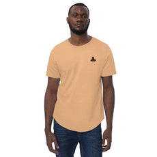 Coffee Clover Men's Curved Hem T-Shirt-10