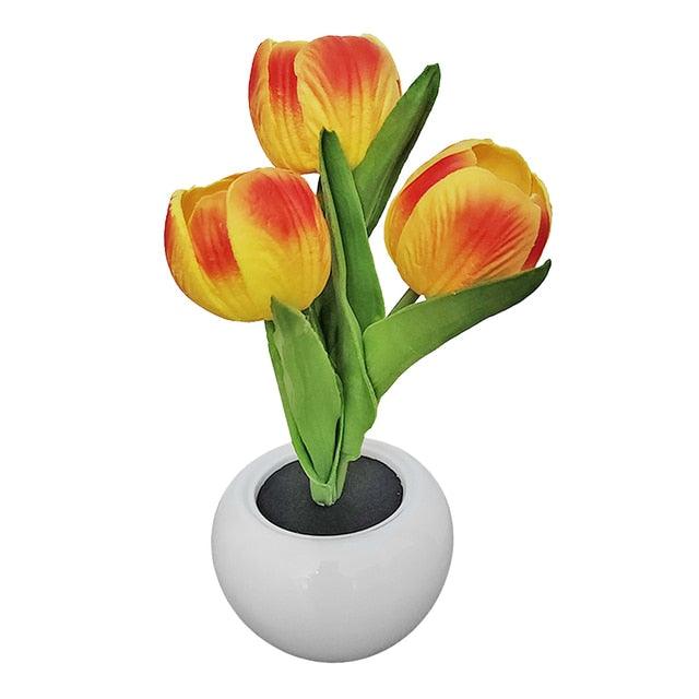 Flowerpot Potted Table Lamp - Puritific