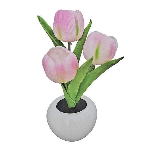 Flowerpot Potted Table Lamp - Puritific