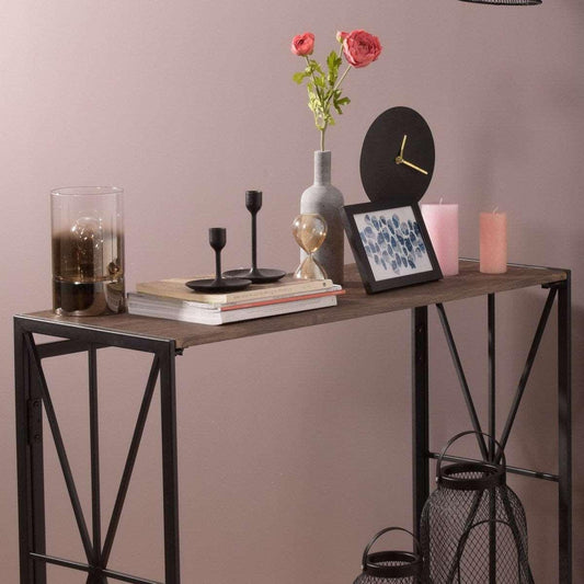 Foldable Computer Desk, Console Table