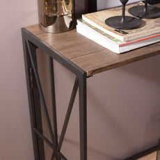 Foldable Computer Desk, Console Table