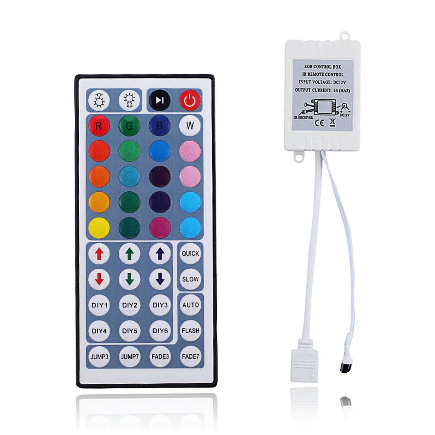 12V IR Remote Controller LED Strip Light RGB Control Box 24/44 keys ~ 5451-6