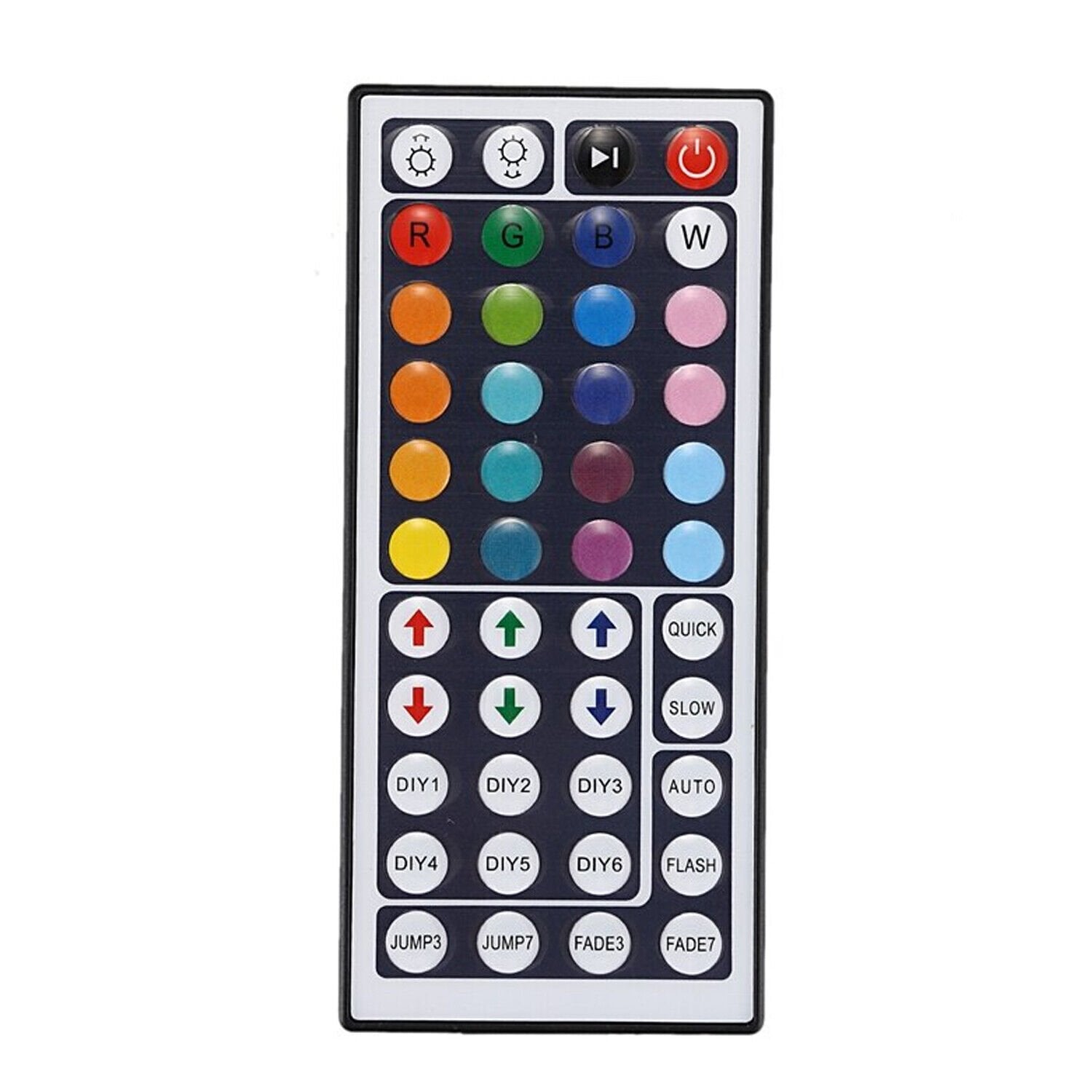 12V IR Remote Controller LED Strip Light RGB Control Box 24/44 keys ~ 5451-3