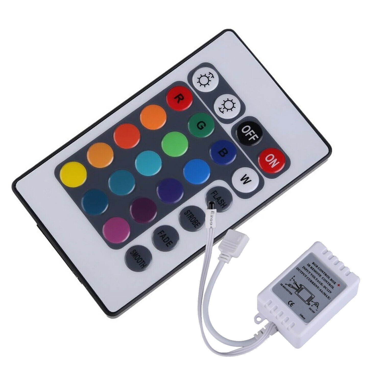 12V IR Remote Controller LED Strip Light RGB Control Box 24/44 keys ~ 5451-2