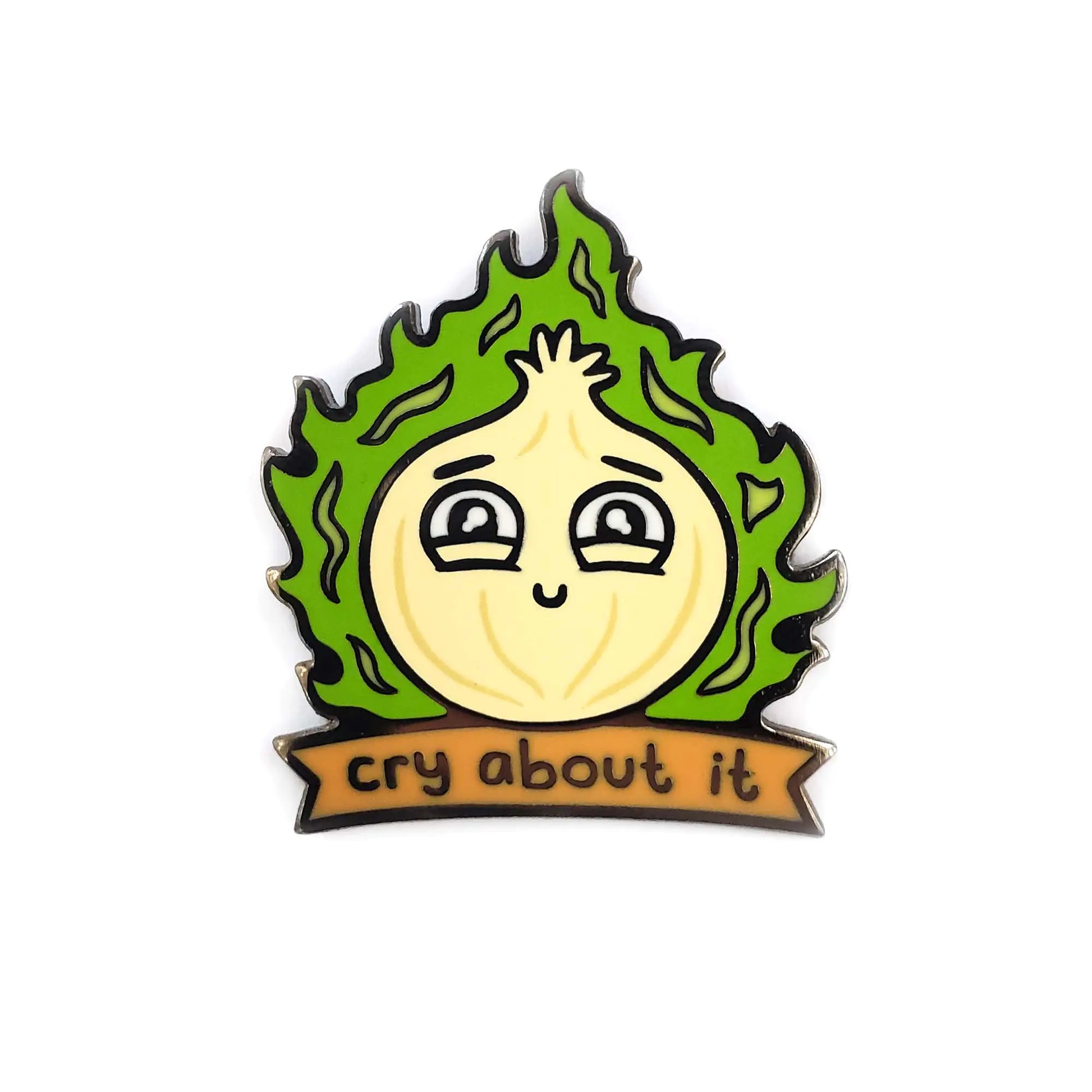 Cry About It Onion Pin - Puritific