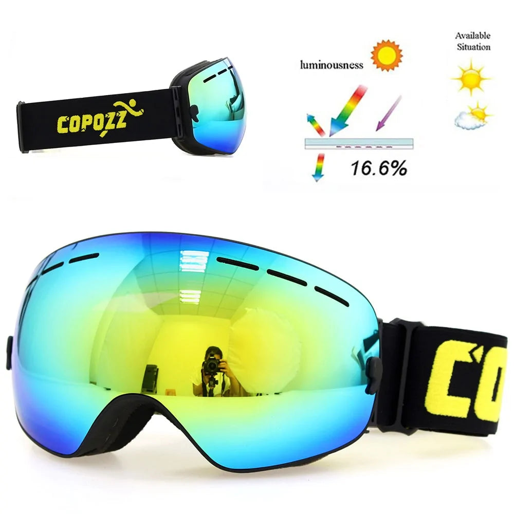 Anti-Fog Ski Goggles - Puritific