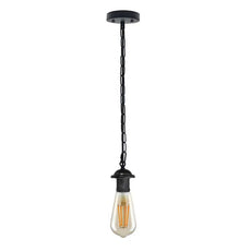 Single ceiling pendant light E27 base hanging chain light~ 5128-9