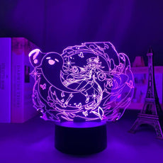 Genshin Impact Night Light 3D Illusion - Puritific