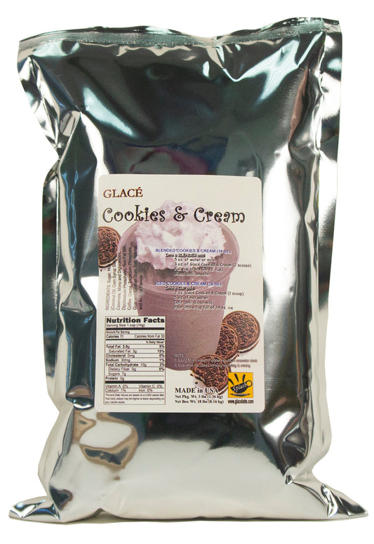 Cookies and Cream 4 in 1 Bubble Tea / Latte and Frappe Mix - Made in the USA-0