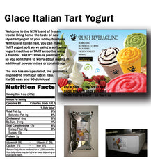 Yogurt Bliss - Italian Style Sweet-Tart Soft Serve Frozen Yogurt Mix (aka Dream Yogurt for Sweet Tart Yogurt Lovers), 3 lbs 13 oz per bag.-1