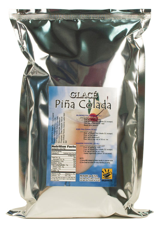 Pina Colada 4 in 1 Mix for Bubble Tea, Smoothies, Lattes and Frappes, 3 lbs. Bag (Case 6 x 3 lbs. Bags) - Made in the USA-0