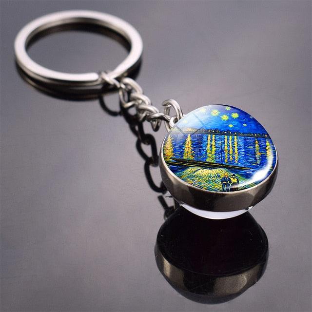 Glass Ball Keychain - Puritific