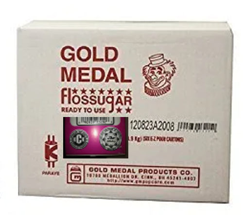 Choc-O-Floss (Chocolate) Cotton Candy Flossugar  | Cotton Candy Supplies Canada | 6 x 3.25lbs per case-1