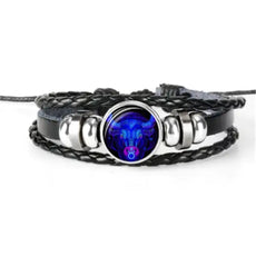 Zodiac Constellation Bracelet Braided Design Bracelet For Men Women Kids - Puritific