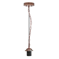 Single ceiling pendant light E27 base hanging chain light~ 5128-11