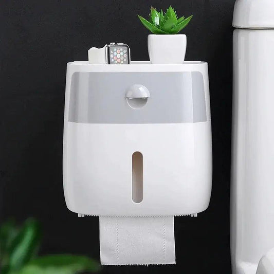 Multipurpose Wall Mounted Toilet Paper Dispenser - Puritific