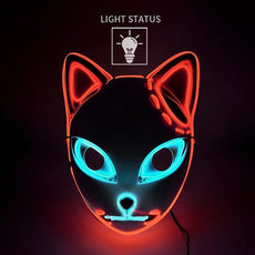 Halloween LED Glowing Cat Mask - Puritific