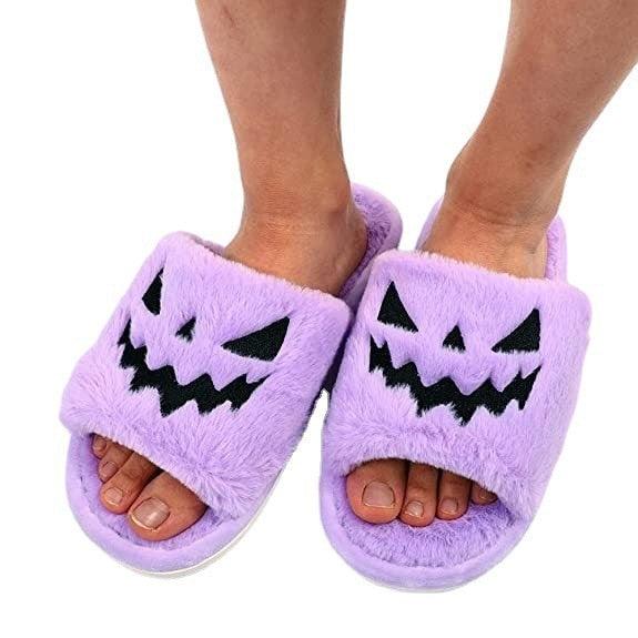 Halloween Pumpkin Slippers - Puritific