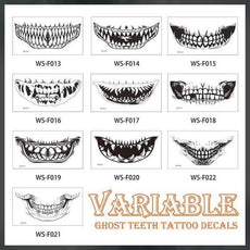 Halloween Tattoo Makeup Sticker - Puritific