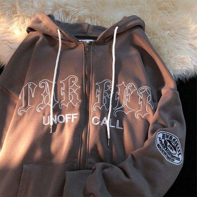 High-Quality Letter Print Hoodies Unisex - Puritific