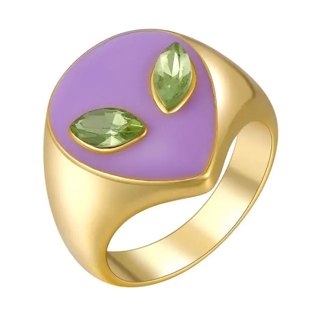 Colorful Sweet Trendy Ring - Puritific