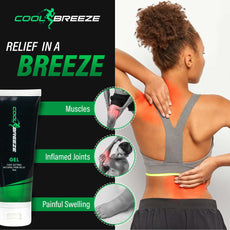 Cool Breeze Pain Relief Gel, 4oz Tube-2