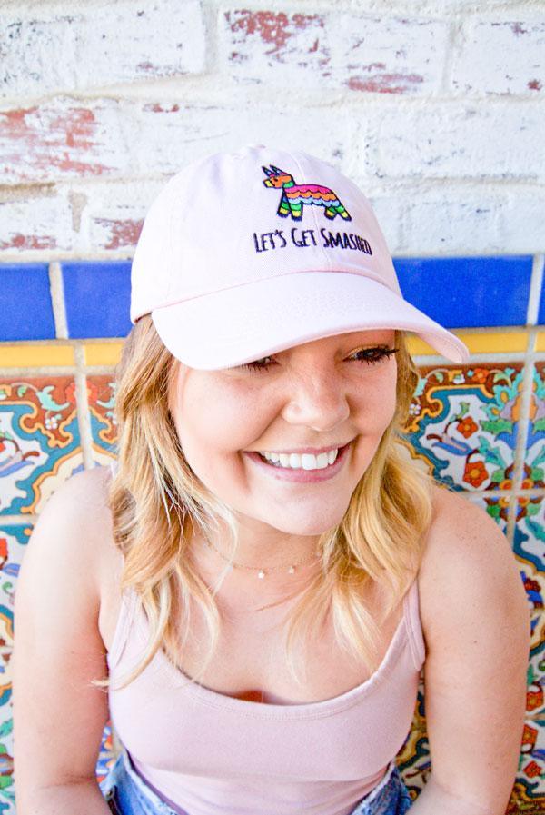 It's My Final Fiesta | Let's Get Smashed - Embroidered Bachelorette Party Dad Hats - Puritific