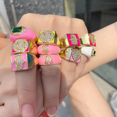 Colorful Sweet Trendy Ring - Puritific