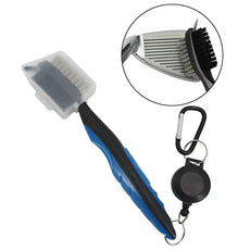 Golf Cleaning Brush For Club With Carabiner Groove Sharpene - Puritific