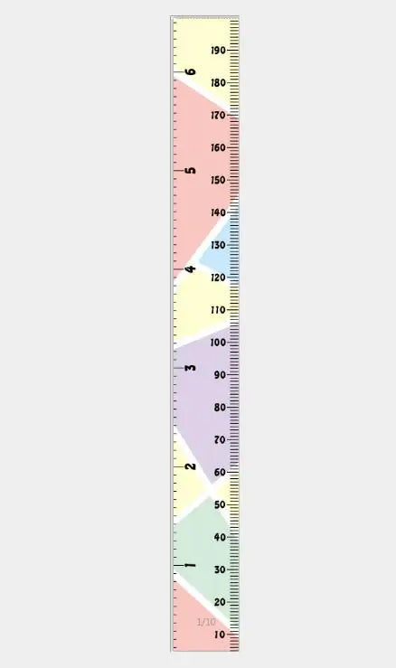 Nordic Style Kids Height Ruler - Puritific