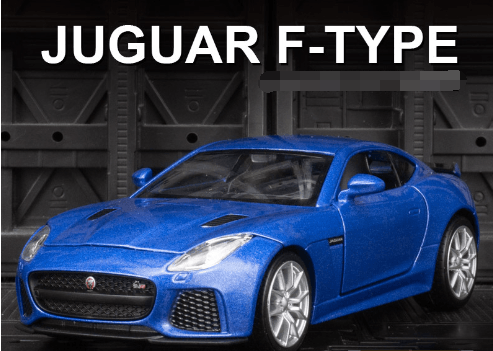 Jaguar F-TYPE Alloy Car Toy - Puritific