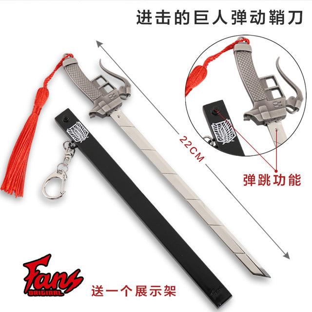 Japan Sword Key Chain - Puritific