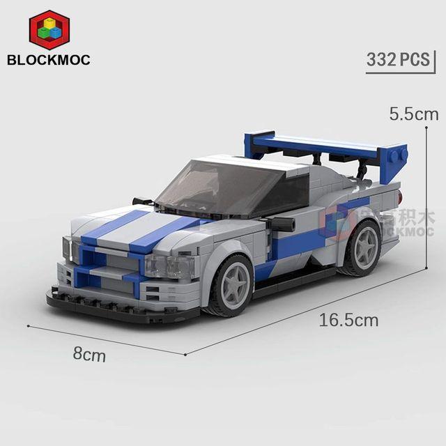 JDM Nissan Fast & Furious Blocks Toys - Puritific